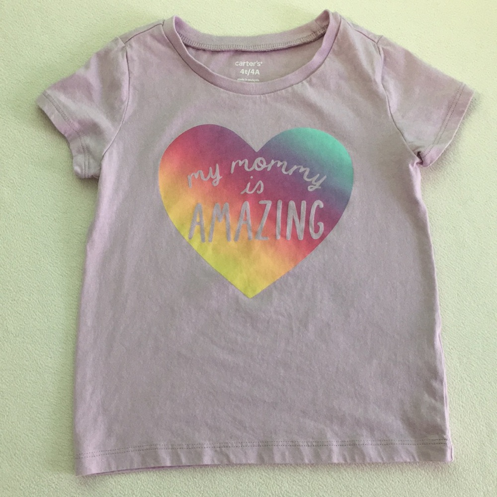 💜 Purple “My Mommy is Amazing” Tee by Carter’s 💜